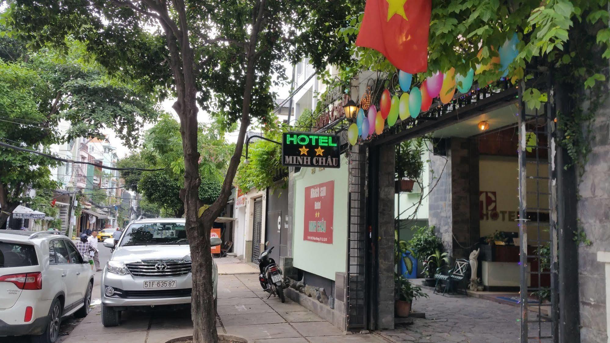 Отель Khach San Minh Chau - Hoa Hung Хошимин Экстерьер фото